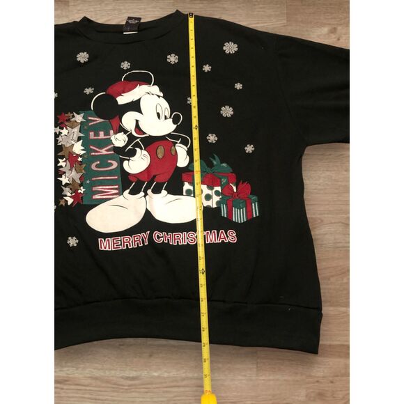 Vintage Mickey Unlimited Mickey Mouse Christmas Crewneck Sweatshirt 2XL - Picture 5 of 15